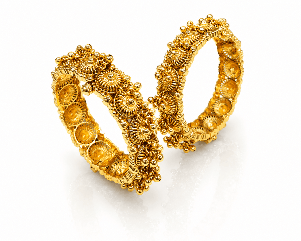 Antique Bangles 04697 - KRISHNA'S SWETA JEWELLERY