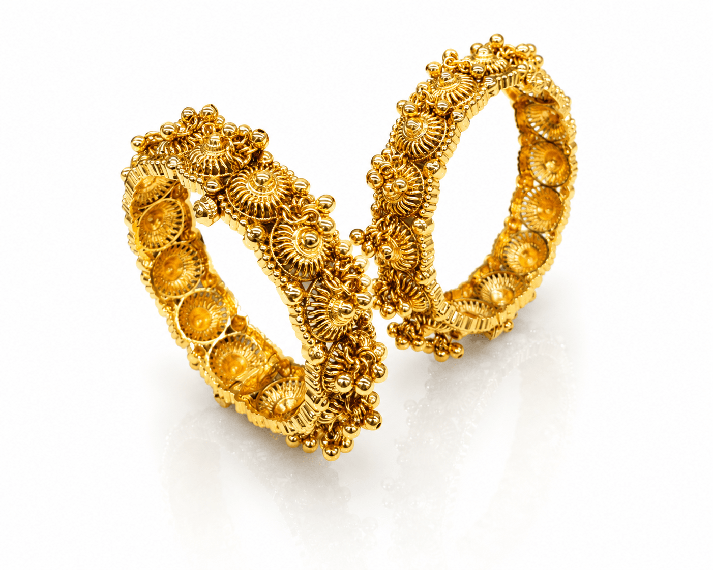 Antique Bangles 04697 - KRISHNA'S SWETA JEWELLERY