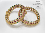 Antique Bangles 05458 - KRISHNA'S SWETA JEWELLERY