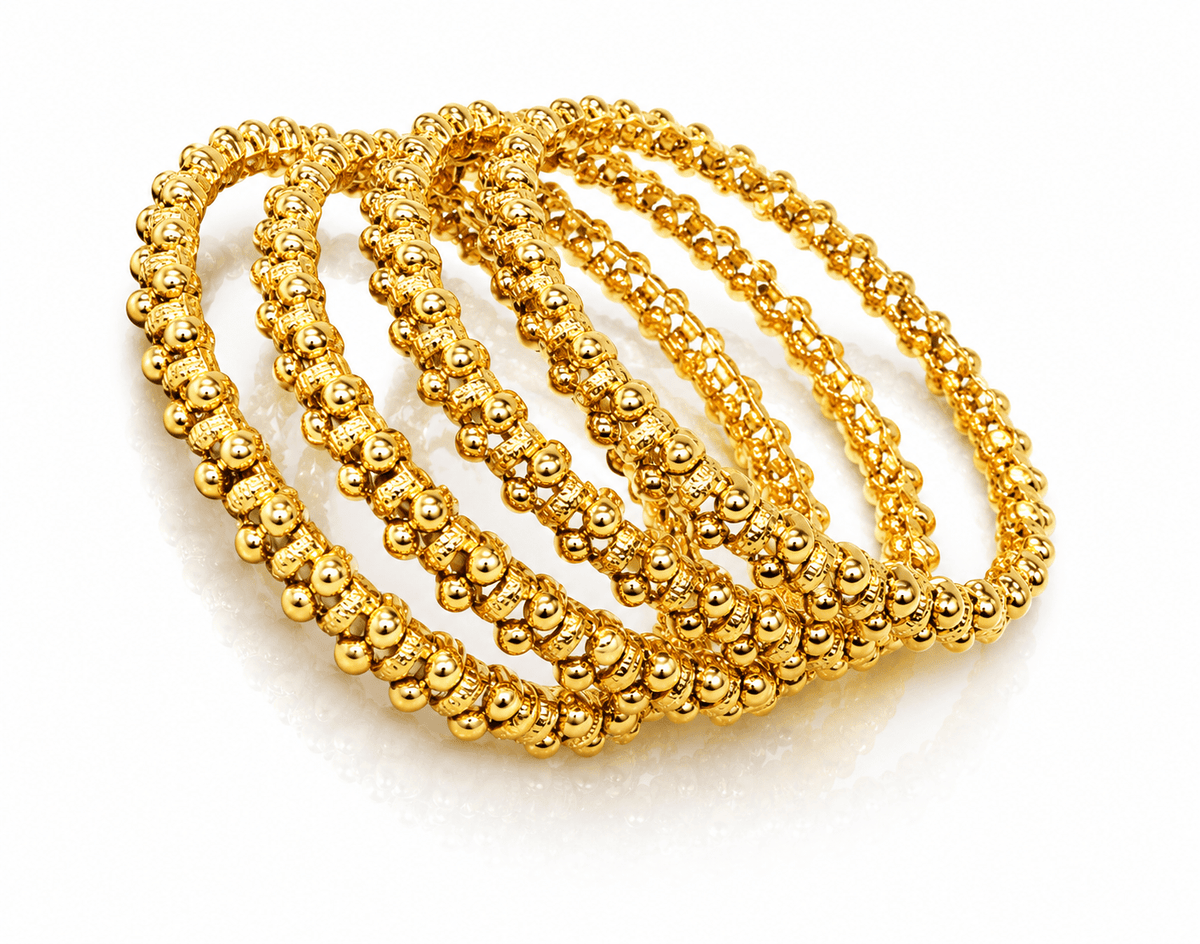 Antique Bangles 05776 - KRISHNA'S SWETA JEWELLERY