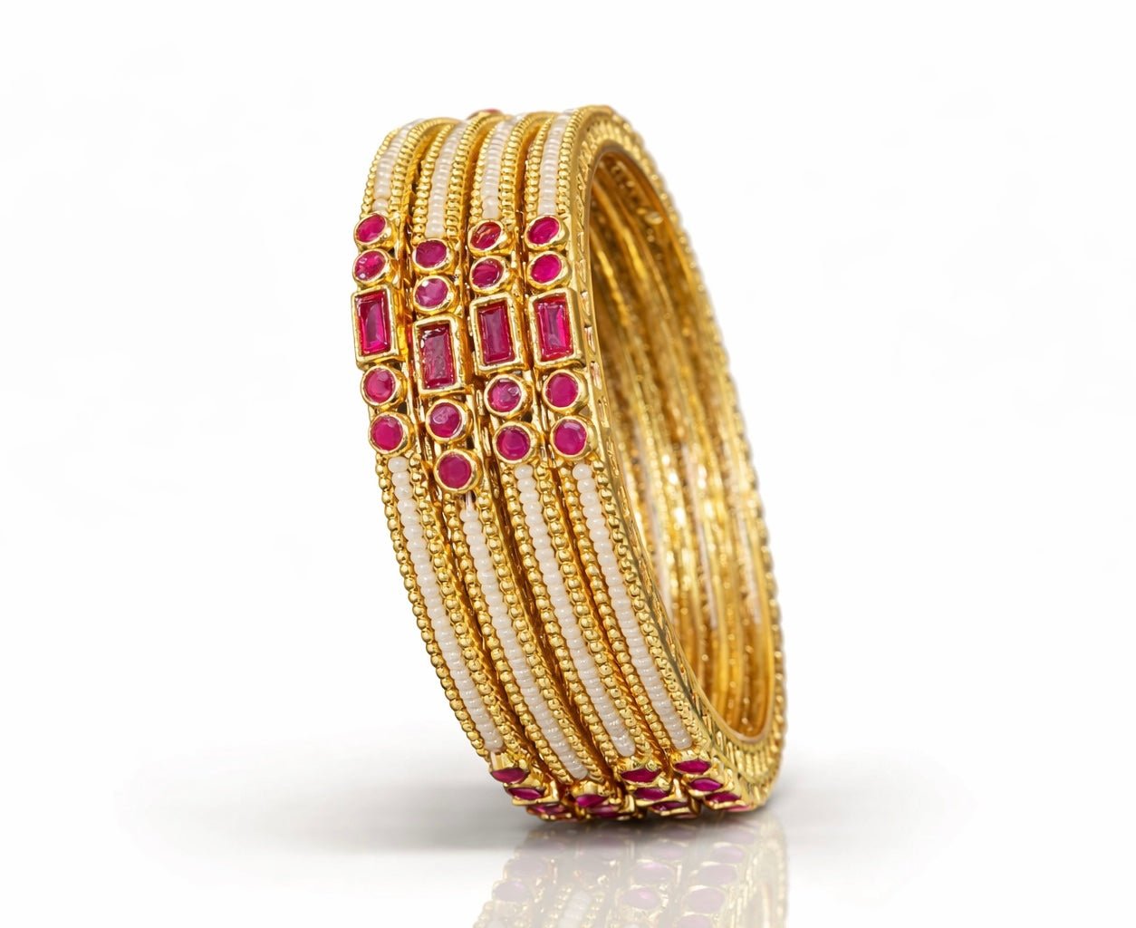Antique Bangles 07283 - KRISHNA'S SWETA JEWELLERY