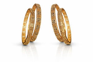 Antique Bangles 08447 Set of 4 - KRISHNA'S SWETA JEWELLERY