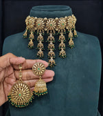 Antique Choker 04629 - KRISHNA'S SWETA JEWELLERY