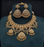 Antique Necklace 09272 - KRISHNA'S SWETA JEWELLERY