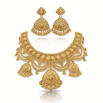 Antique Necklace 09272 - KRISHNA'S SWETA JEWELLERY