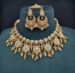Antique Necklace 09439 - KRISHNA'S SWETA JEWELLERY