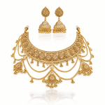 Antique Necklace 09616 - KRISHNA'S SWETA JEWELLERY