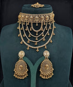 Antique Necklace 09618 - KRISHNA'S SWETA JEWELLERY