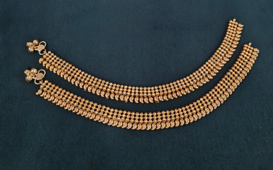 Antique Payal 08314 - KRISHNA'S SWETA JEWELLERY