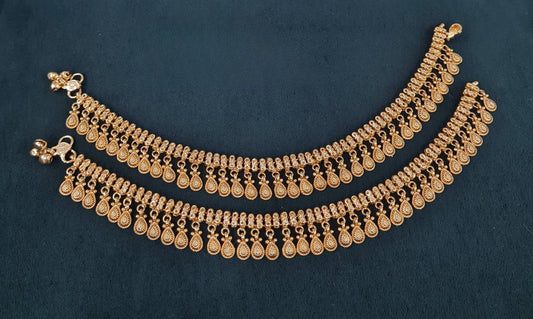 Antique Payal 08316 - KRISHNA'S SWETA JEWELLERY