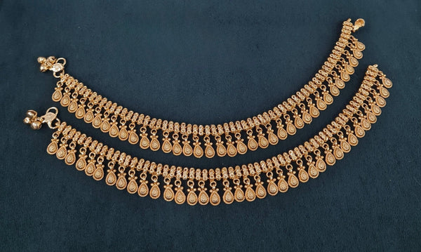 Antique Payal 08316 - KRISHNA'S SWETA JEWELLERY