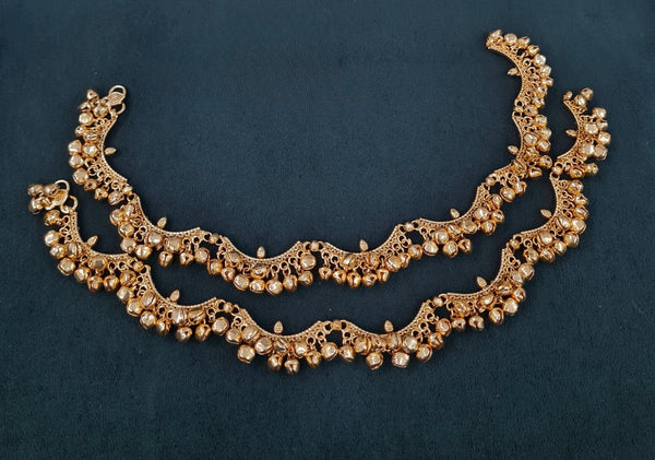 Antique Payal 08319 - KRISHNA'S SWETA JEWELLERY