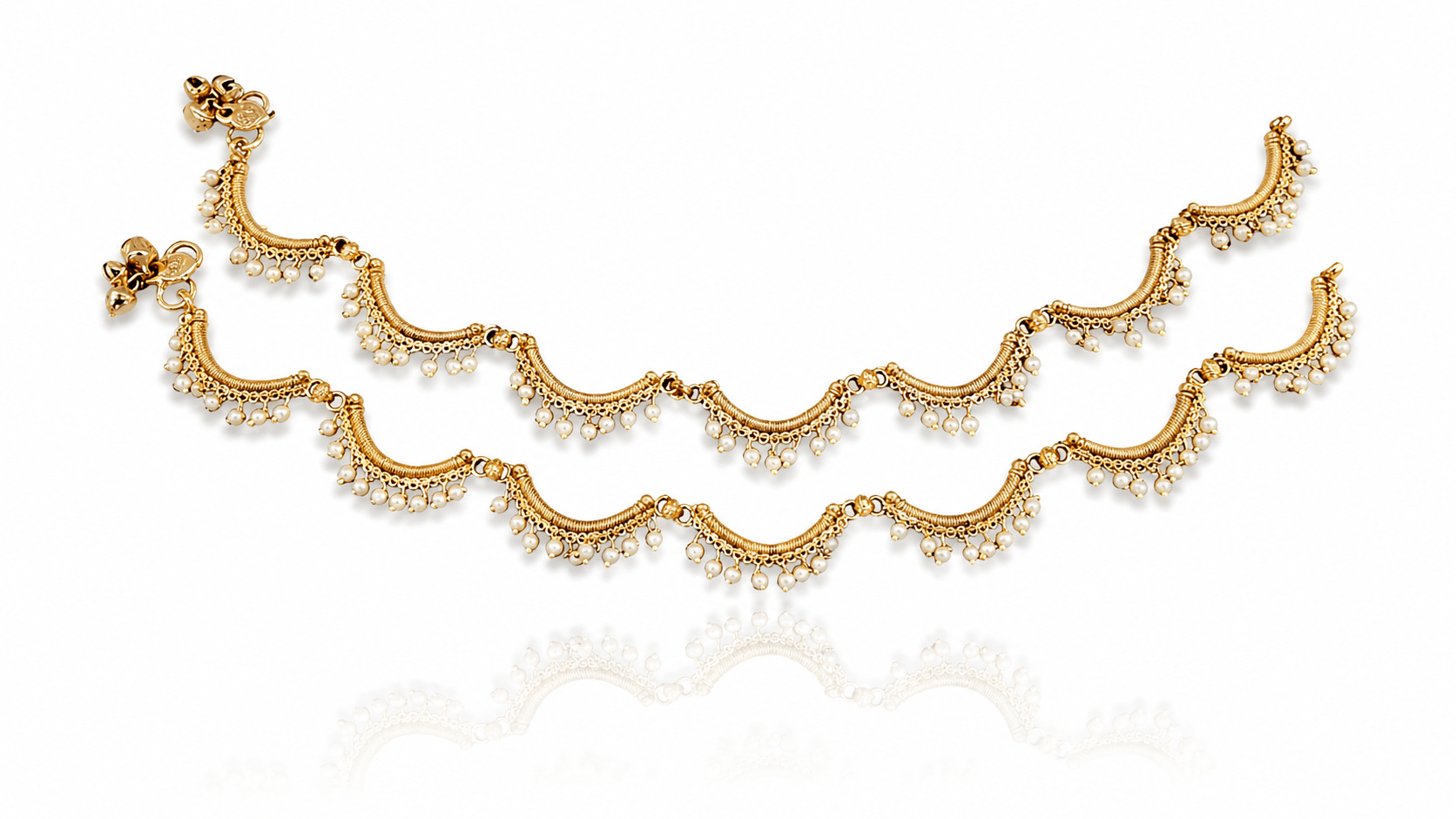 Antique Payal 09324 - KRISHNA'S SWETA JEWELLERY