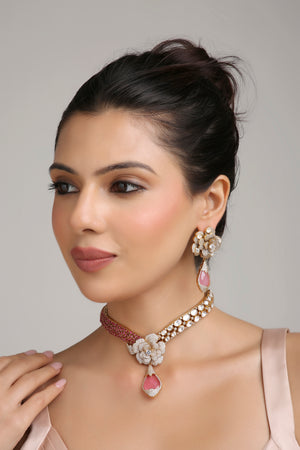 Kundan Necklace 08217