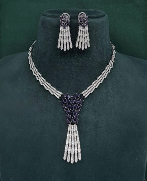 Cz Necklace 10105