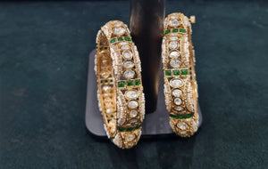 Kundan Bangles 06025
