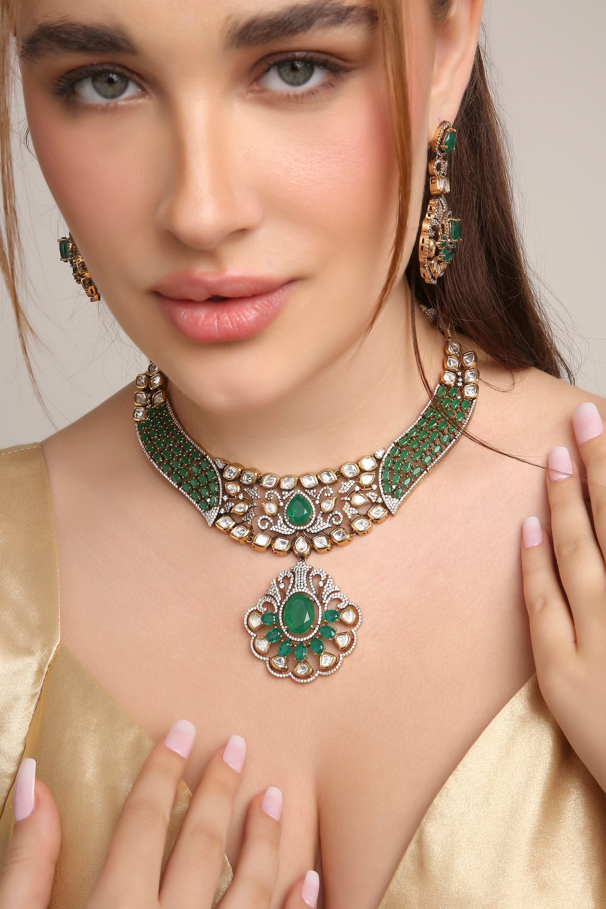 Kundan Necklace 07861