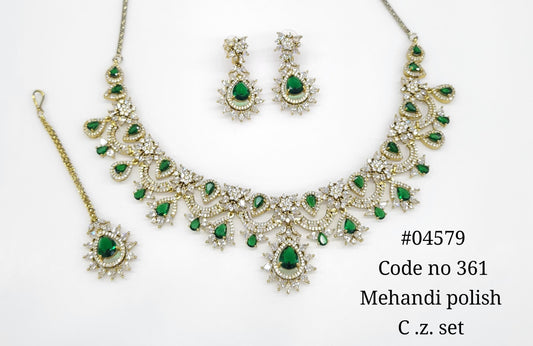 Cz Necklace 04579