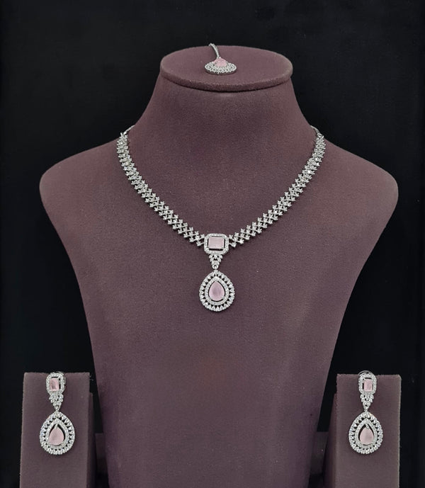Cz Necklace 11342