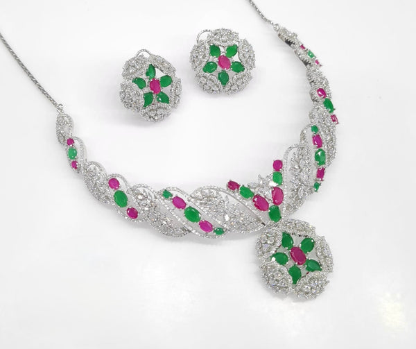 Cz Necklace 06774