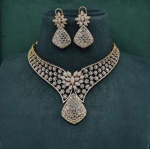 Cz Necklace 10138