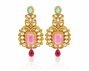 Kundan Earrings 03810