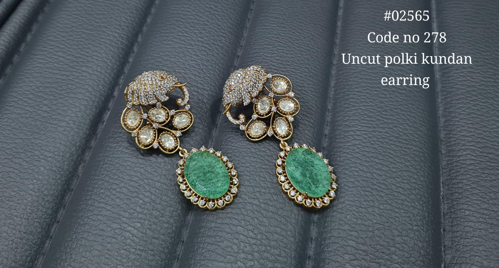 Kundan earrings 02565
