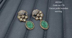 Kundan earrings 02565