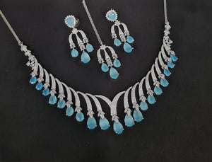 Cz Necklace 10640