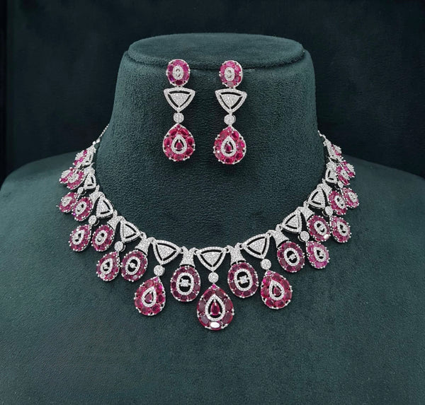 Cz Necklace 07586