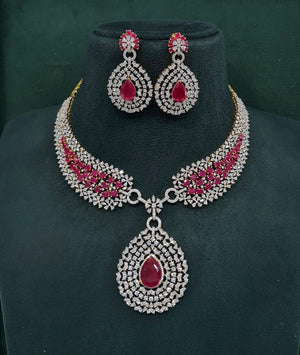 Cz Necklace 10099