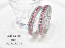 Load image into Gallery viewer, AMERICAN DIAMOND BANGLES 00211