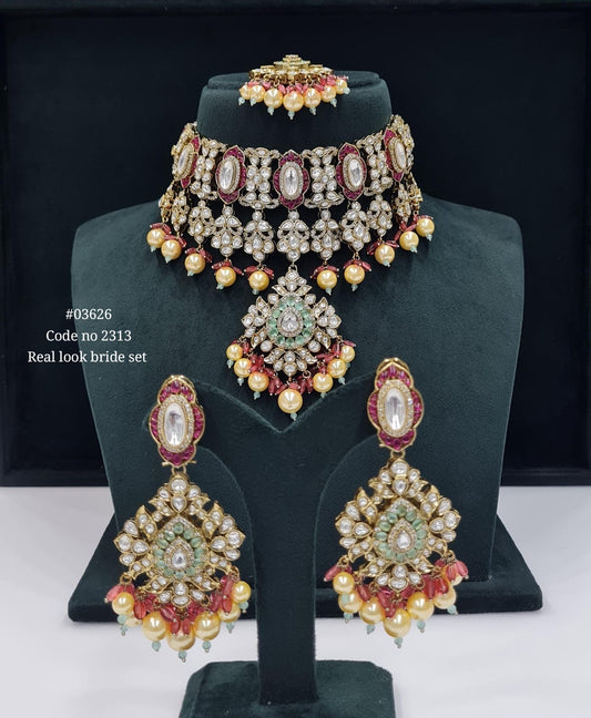 Kundan Bride Set 03626