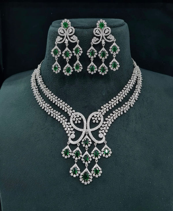 Cz Necklace 07509