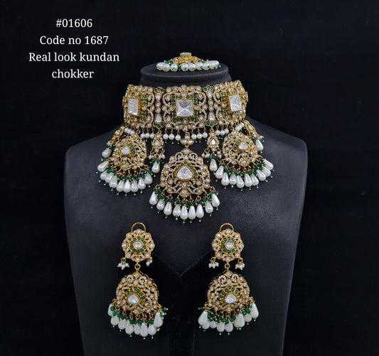 Kundan choker 01606