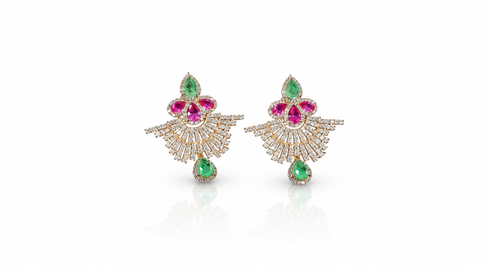 Cz Earrings 10348