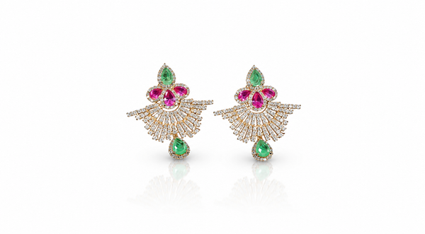Cz Earrings 10348