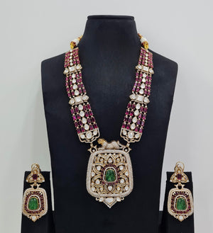 Rajwada Kundan Necklace 08966
