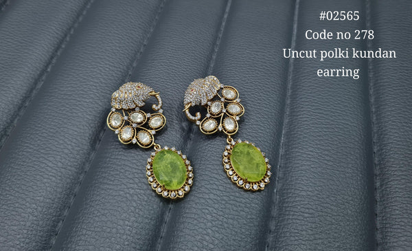 Kundan earrings 02565