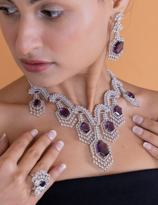 Cz Necklace 01982