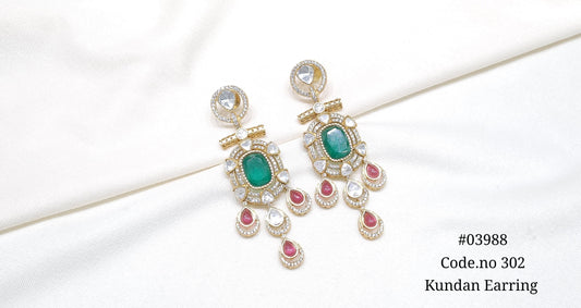 Moissanite Earrings 03988