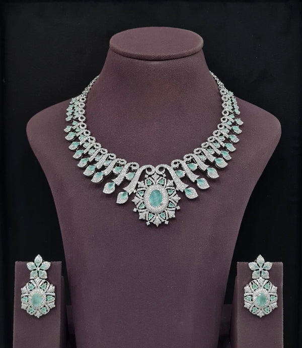 Cz Necklace 10576