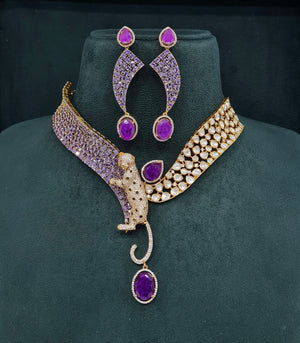 Kundan Necklace 08218