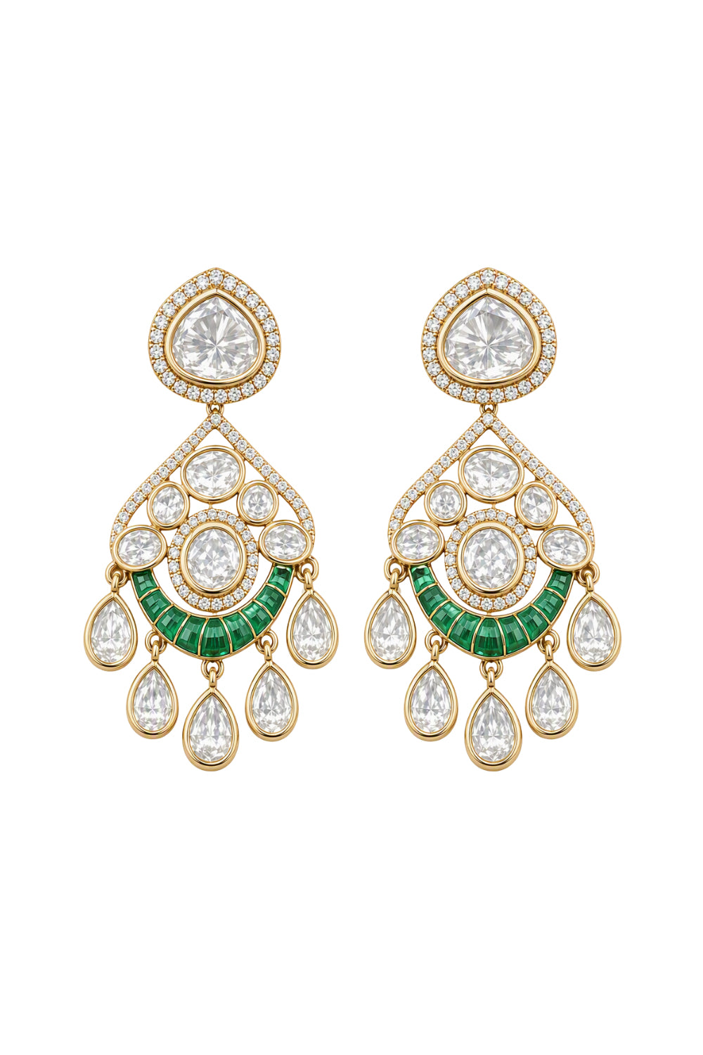 Kundan Earrings 12381
