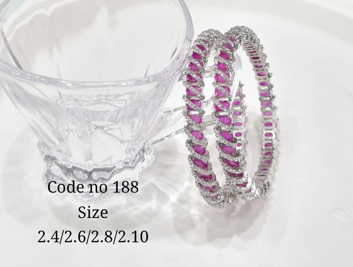 AMERICAN DIAMOND BANGLES 00222