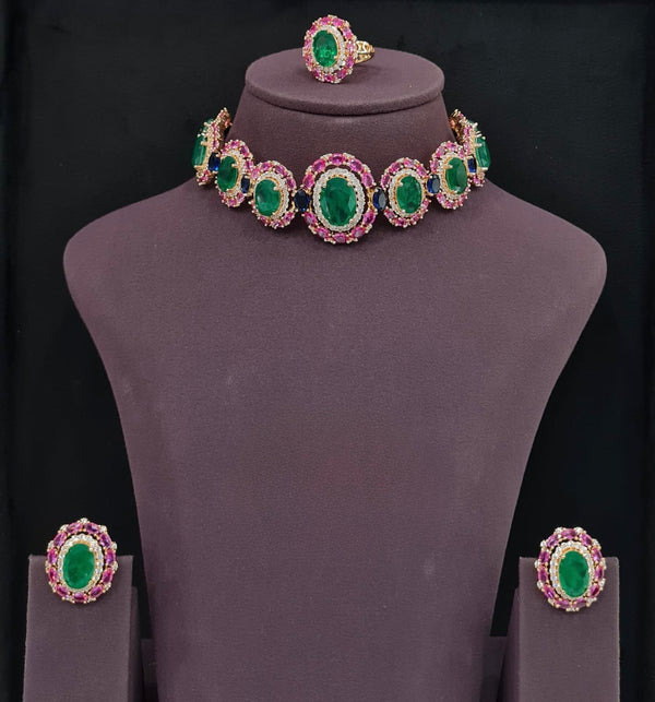 Cz Necklace 09072