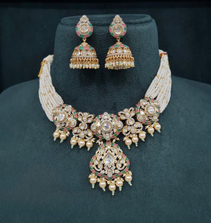 Kundan Necklace 08952