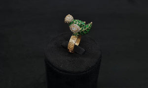 Bird Fingerring 06556 - KRISHNA'S SWETA JEWELLERY