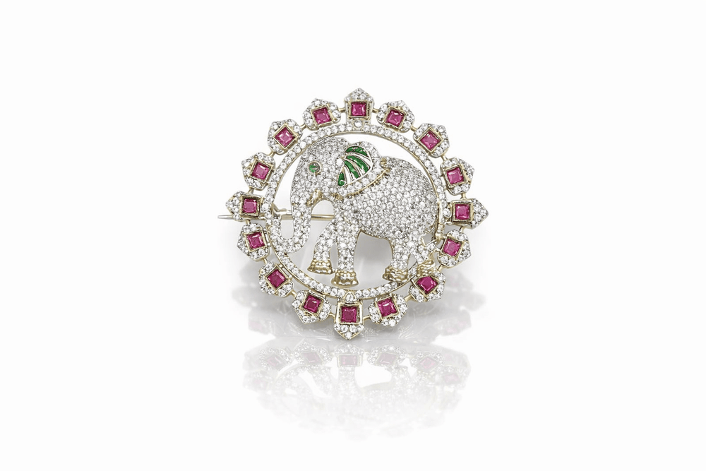 Brooch 08564 - KRISHNA'S SWETA JEWELLERY