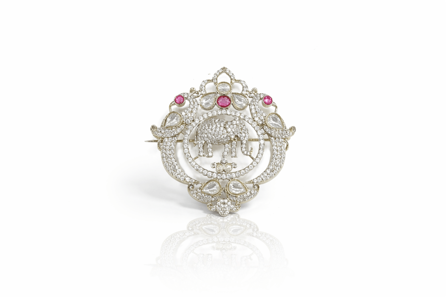 Brooch 08565 - KRISHNA'S SWETA JEWELLERY